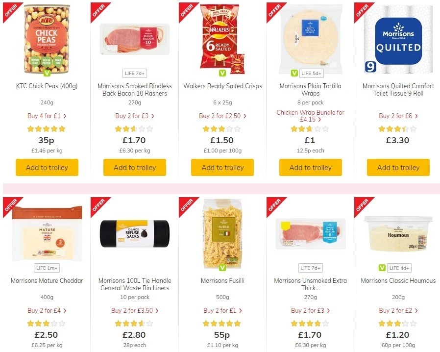 Morrisons Offers from 14 July