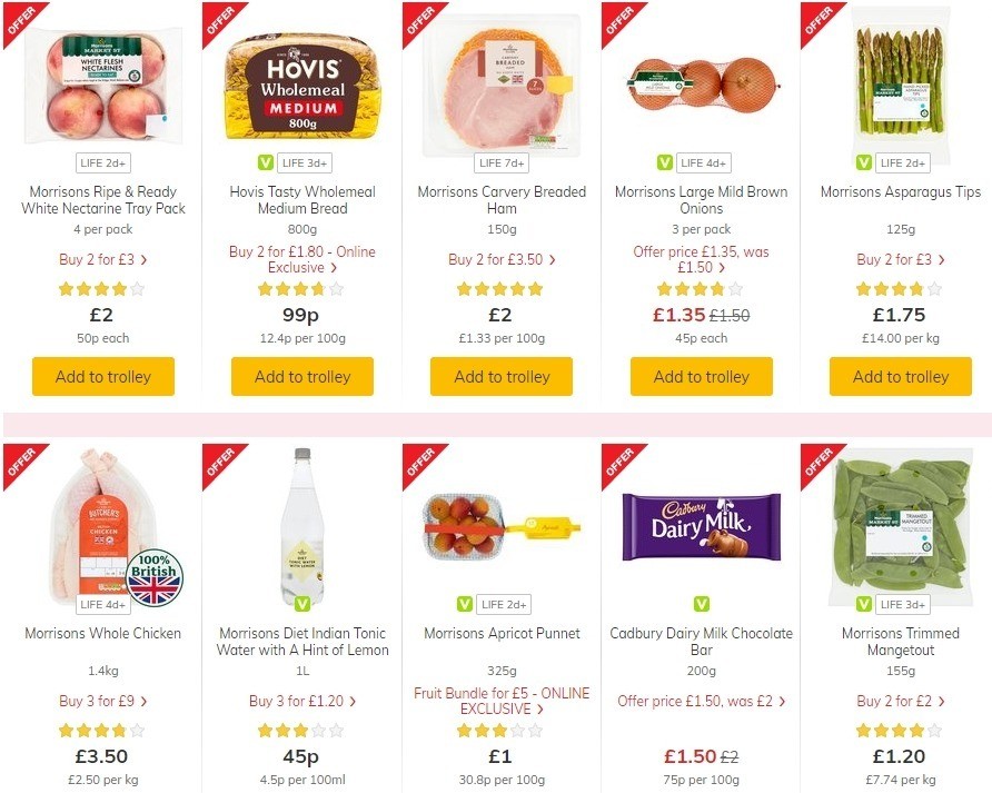 Morrisons Offers from 14 July