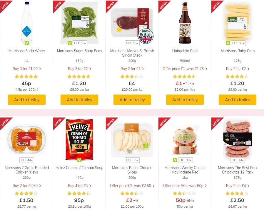 Morrisons Offers from 14 July