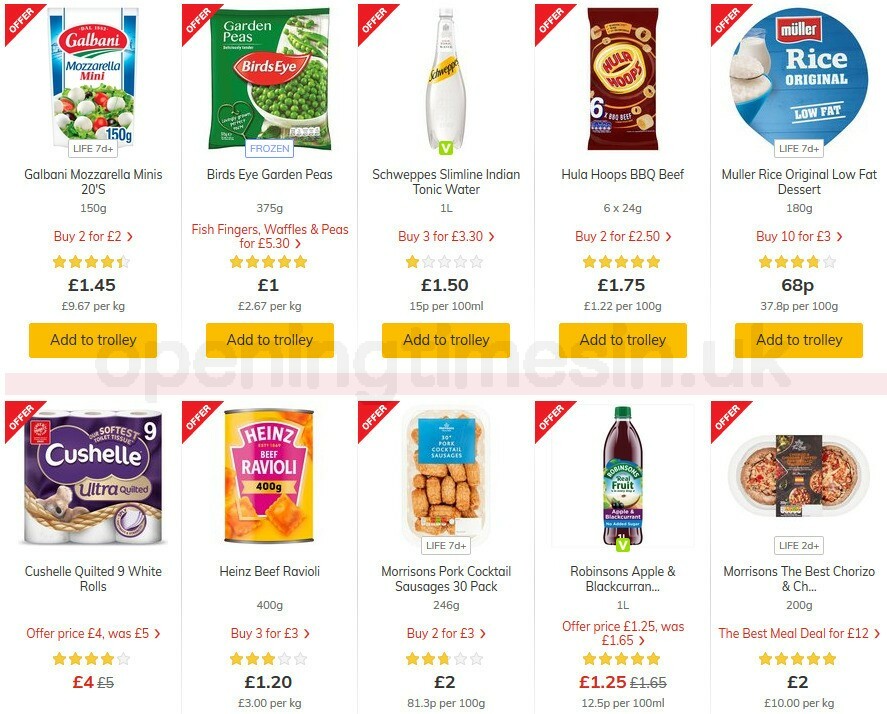 Morrisons Offers from 4 August