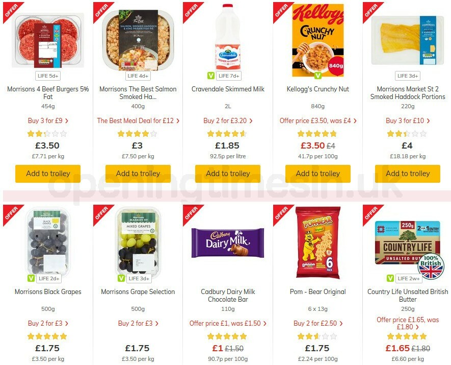 Morrisons Offers from 4 August