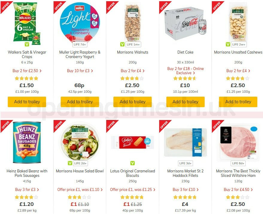 Morrisons Offers from 4 August