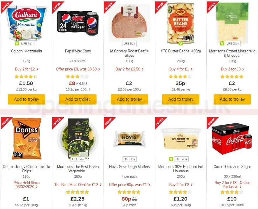 Morrisons Offers from 4 August