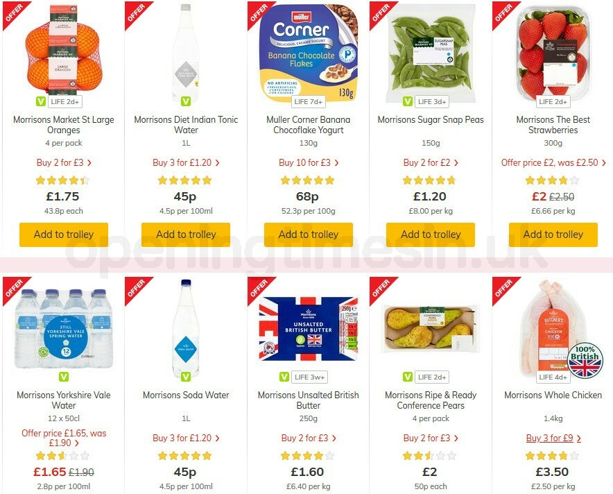 Morrisons Offers from 4 August