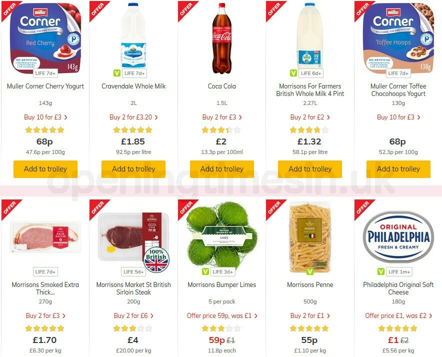 Morrisons Offers from 4 August