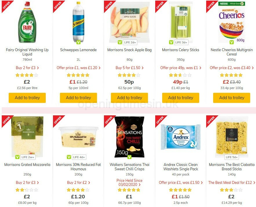 Morrisons Offers from 25 August