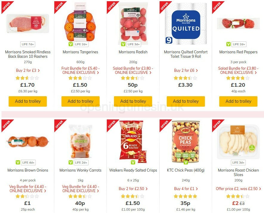 Morrisons Offers from 25 August