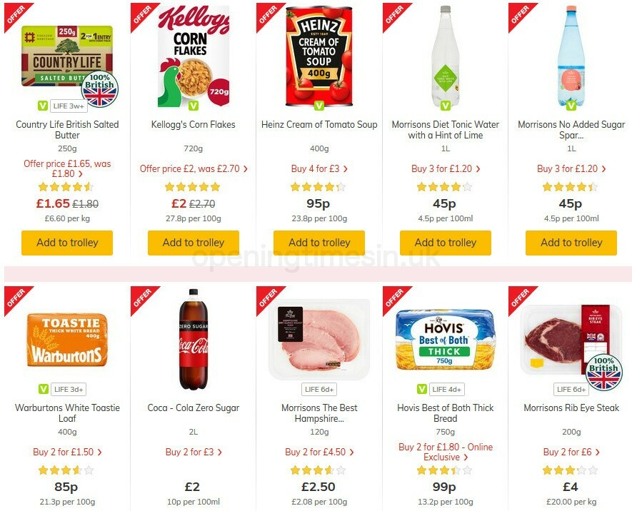 Morrisons Offers from 25 August