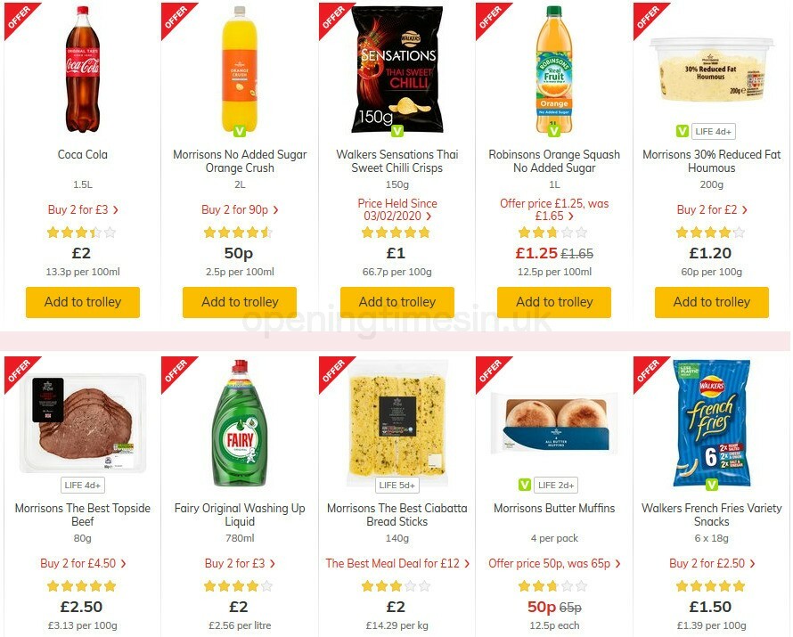 Morrisons Offers from 1 September