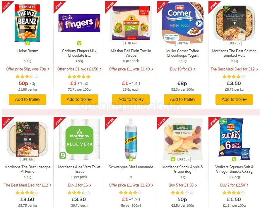 Morrisons Offers from 1 September