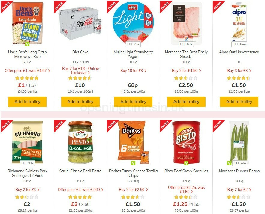 Morrisons Offers from 1 September