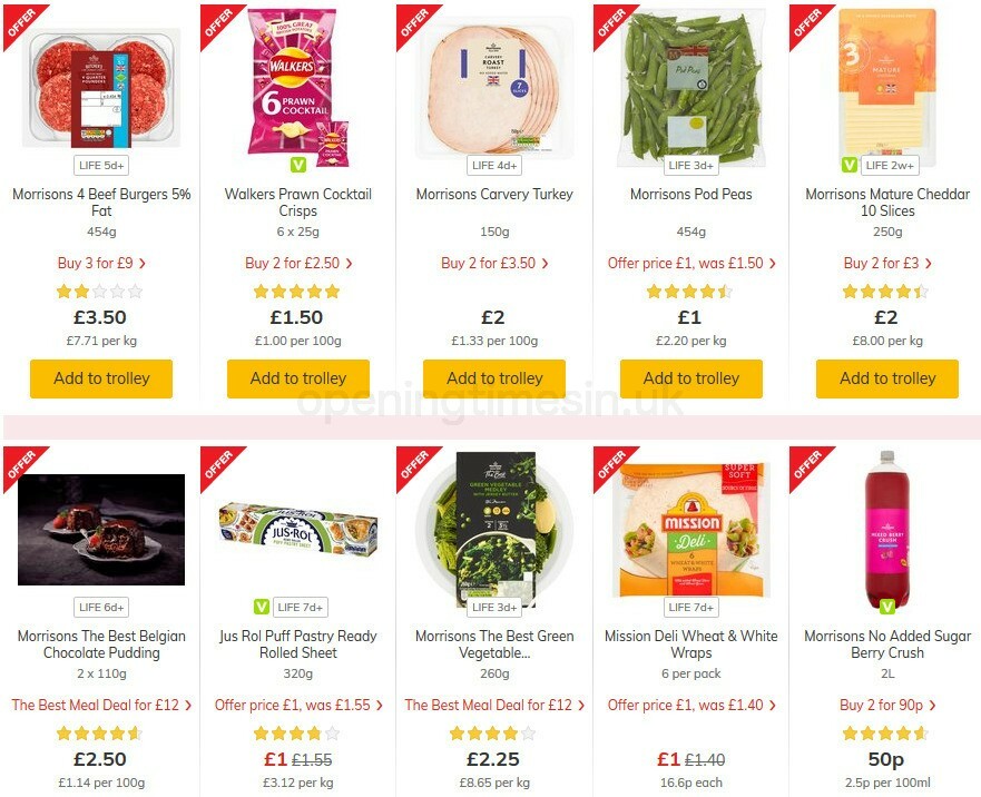 Morrisons Offers from 1 September