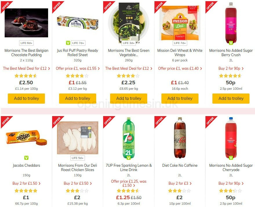 Morrisons Offers from 1 September