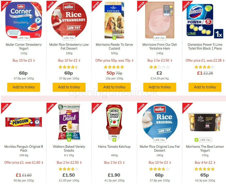 Morrisons Offers from 1 September