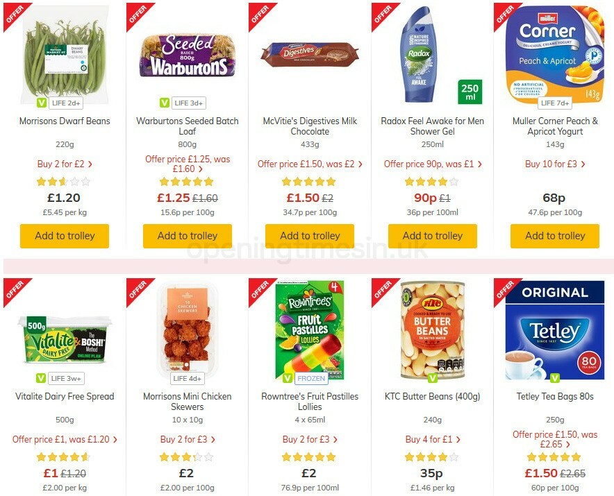 Morrisons Offers from 1 September