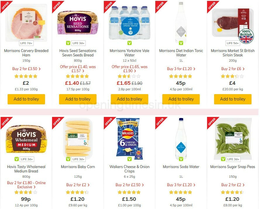 Morrisons Offers from 1 September