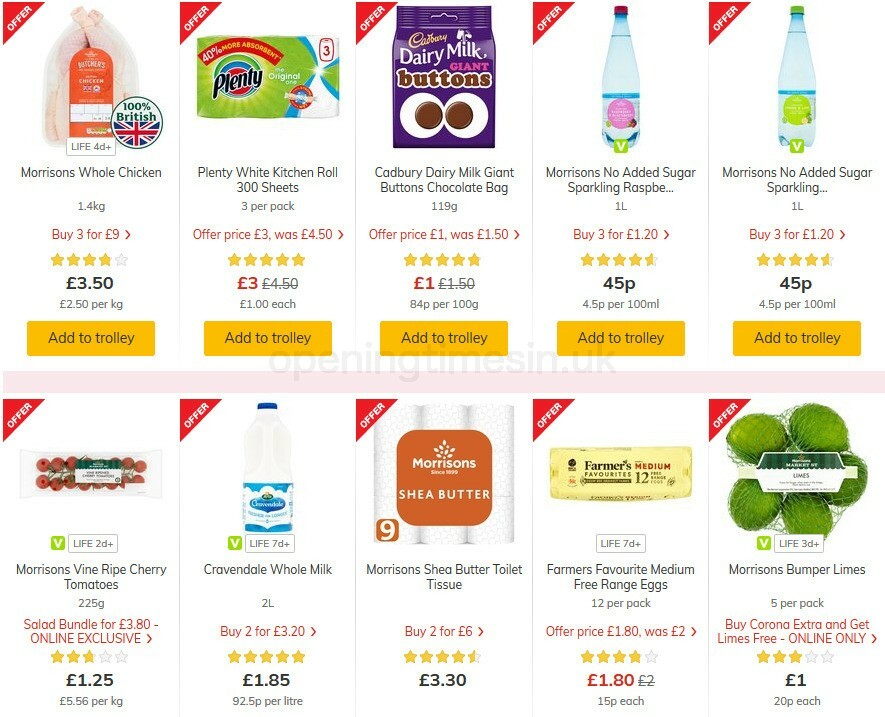 Morrisons Offers from 1 September