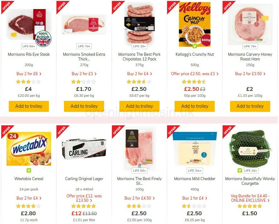 Morrisons Offers from 1 September