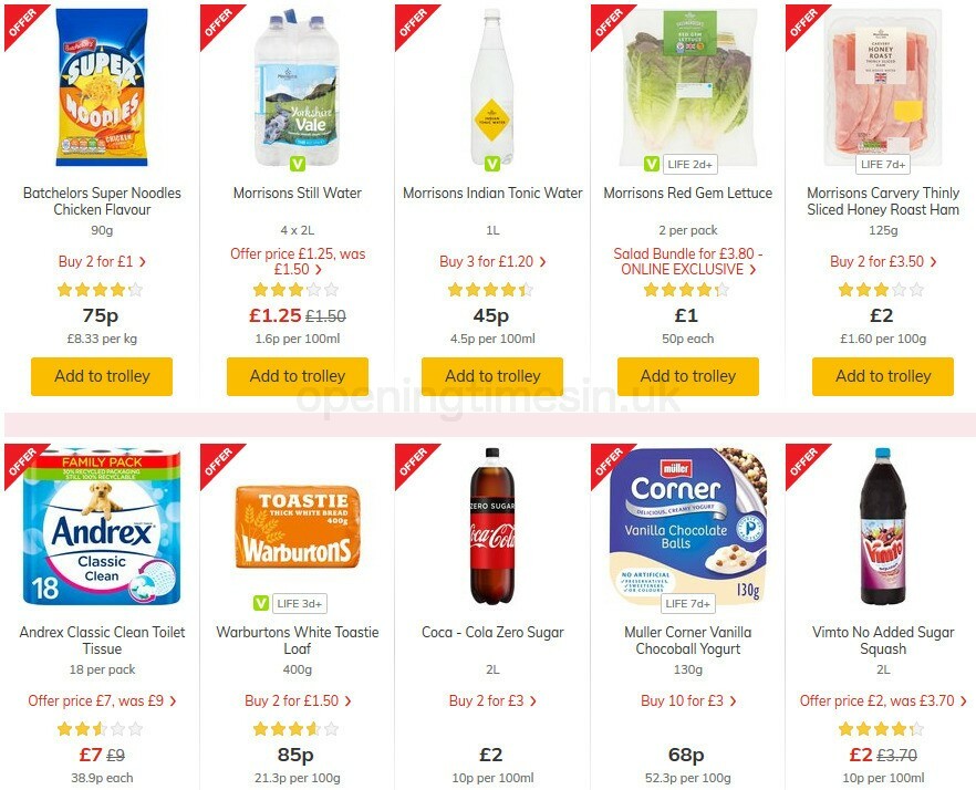 Morrisons Offers from 1 September