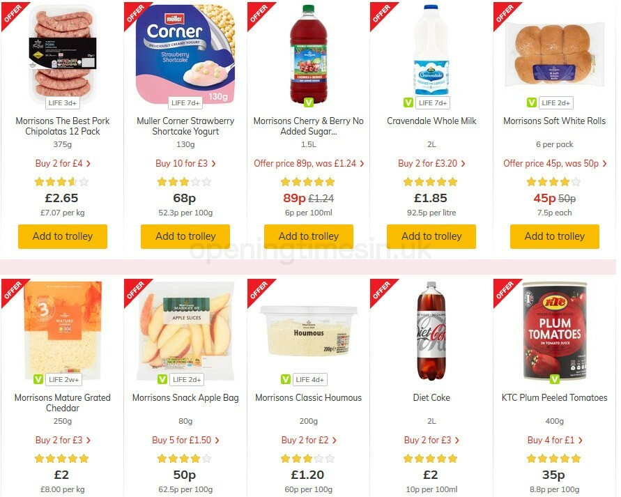 Morrisons Offers from 6 October