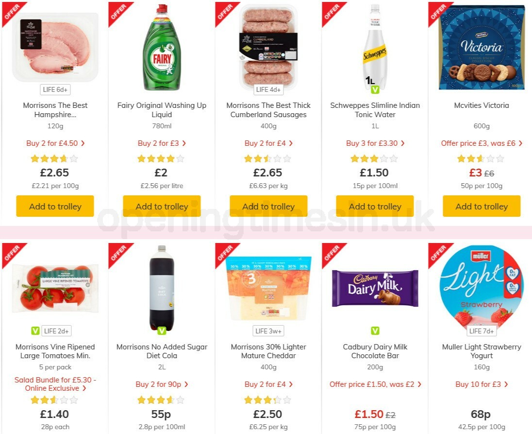 Morrisons Offers from 10 November