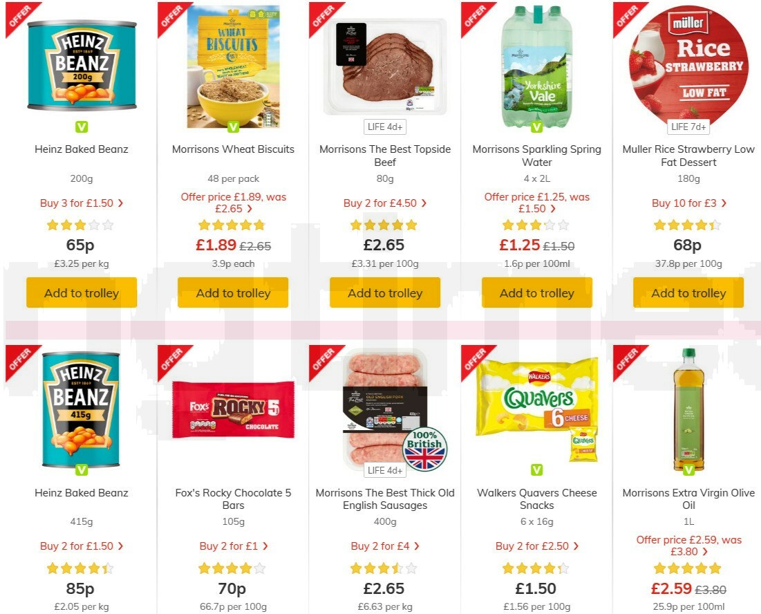 Morrisons Offers from 10 November