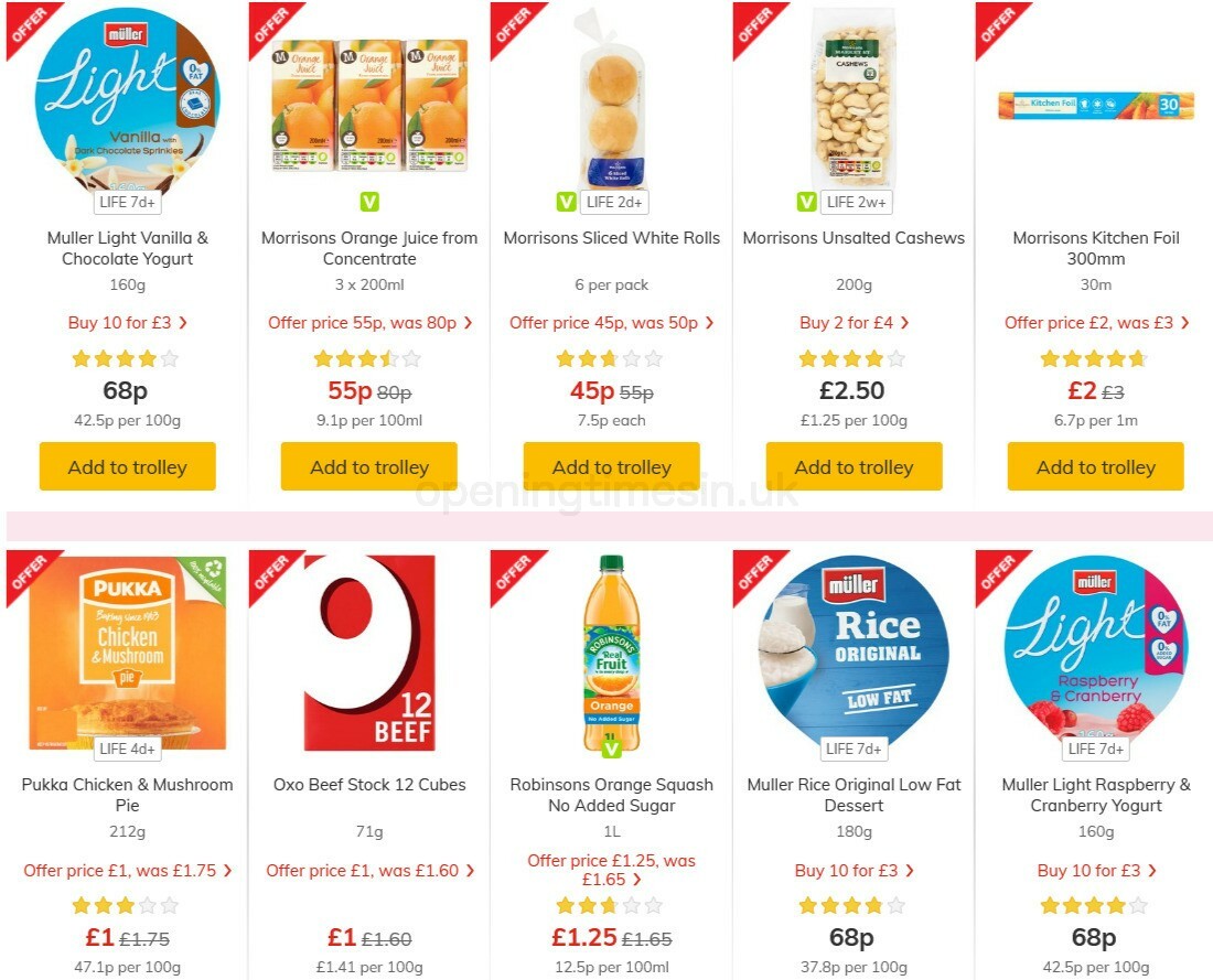 Morrisons Offers from 10 November