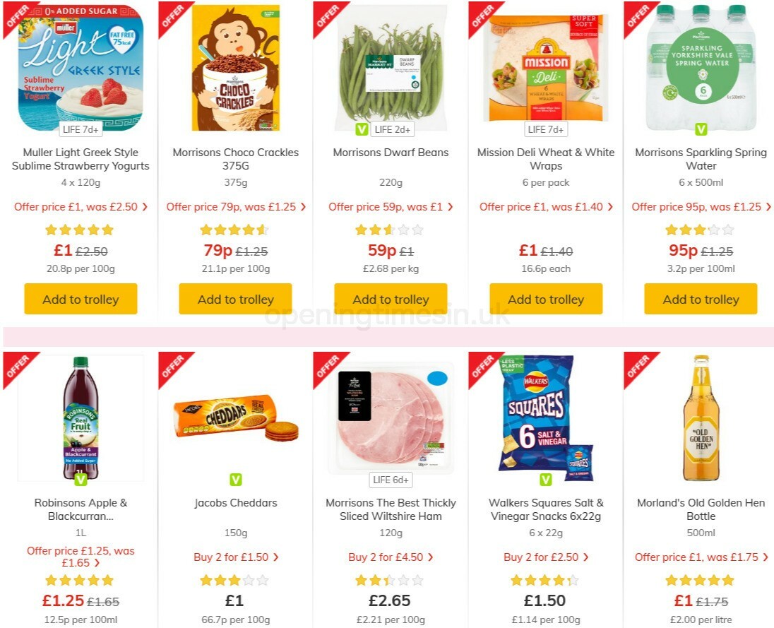 Morrisons Offers from 10 November