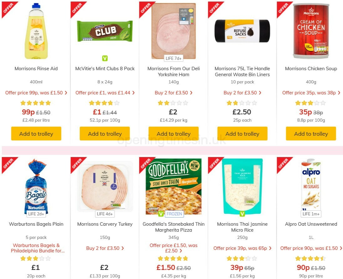 Morrisons Offers from 10 November