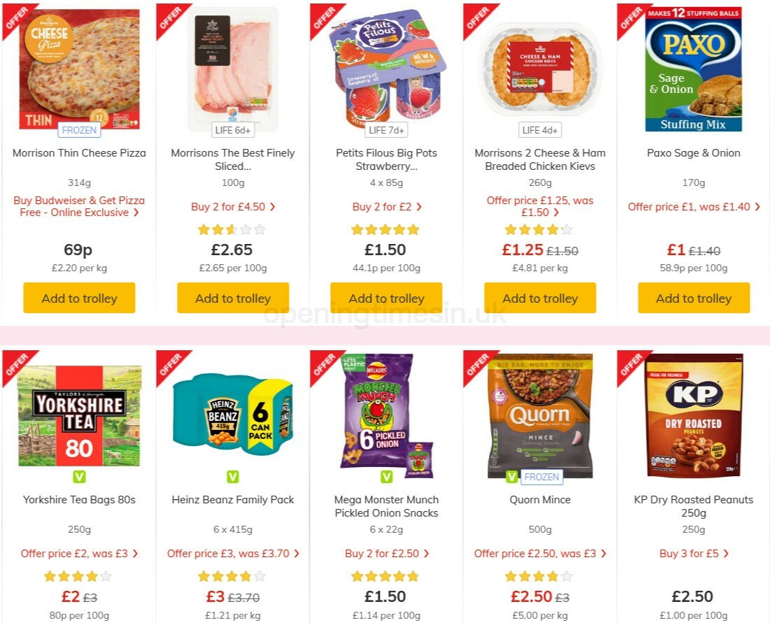 Morrisons Offers from 10 November