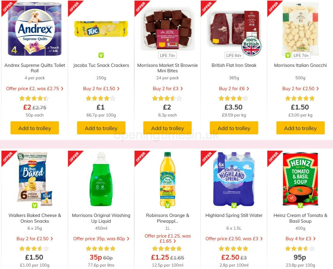 Morrisons Offers from 10 November