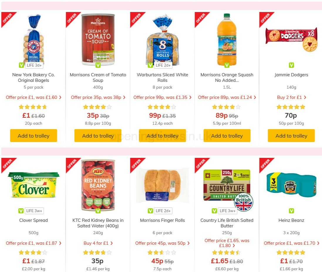 Morrisons Offers from 10 November