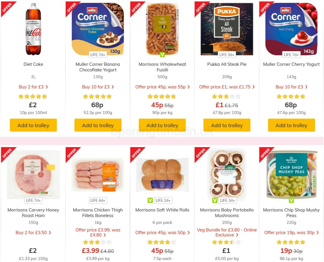 Morrisons Offers from 10 November