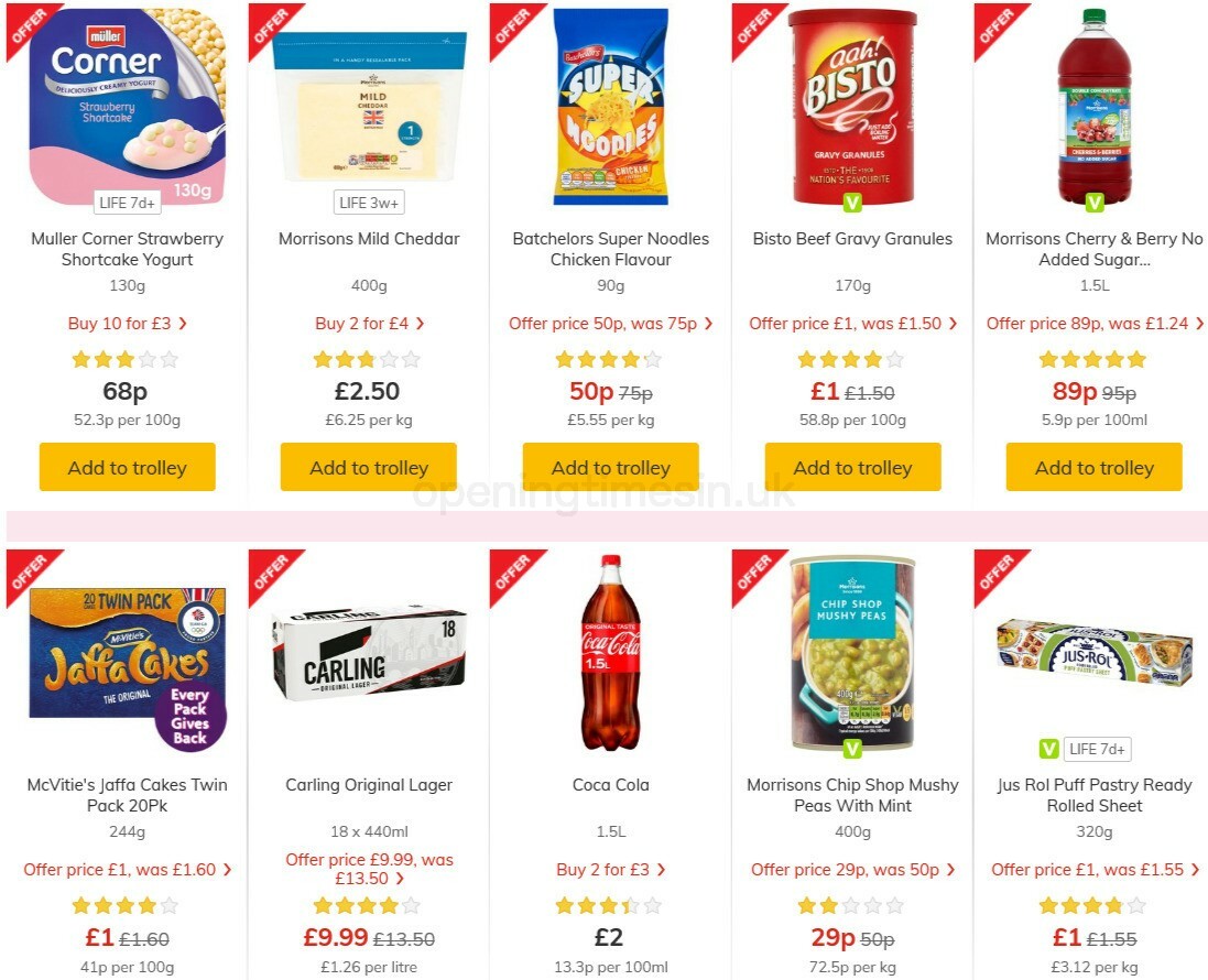 Morrisons Offers from 10 November