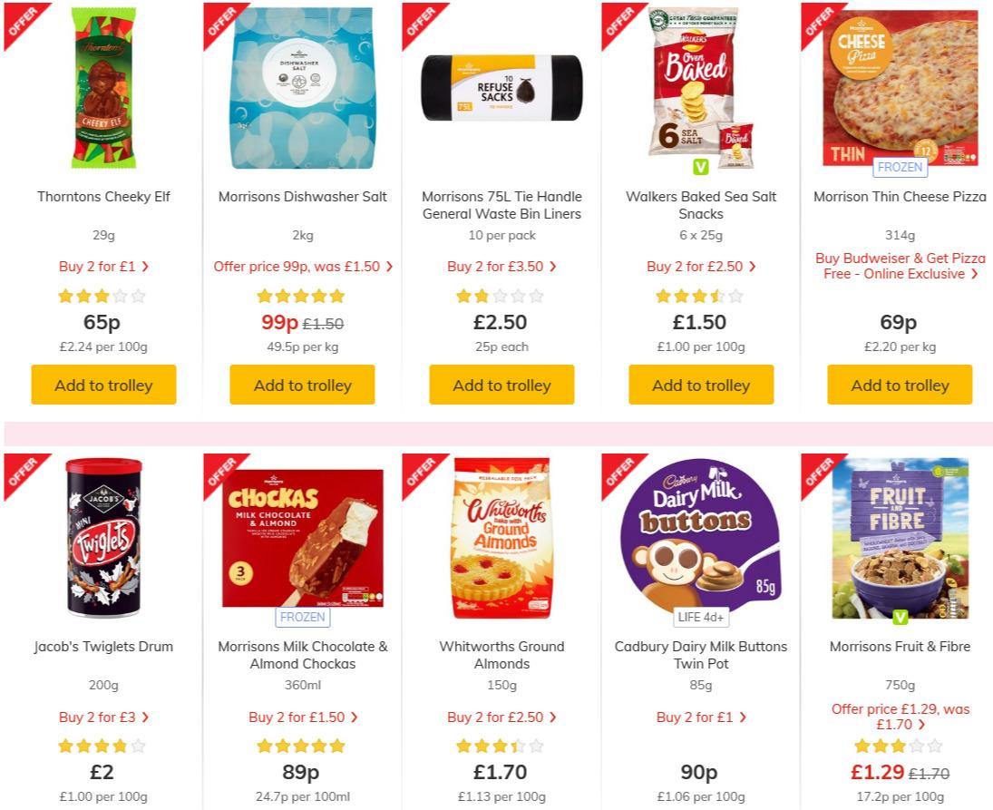 Morrisons Offers from 24 November