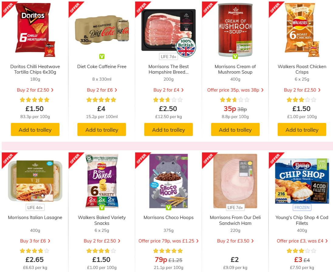 Morrisons Offers from 24 November