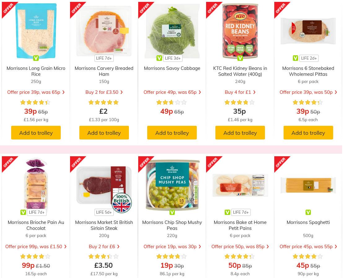 Morrisons Offers from 24 November