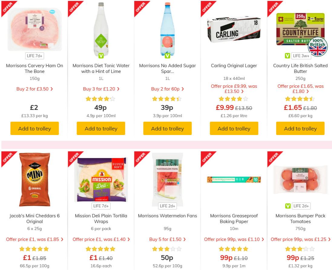 Morrisons Offers from 24 November