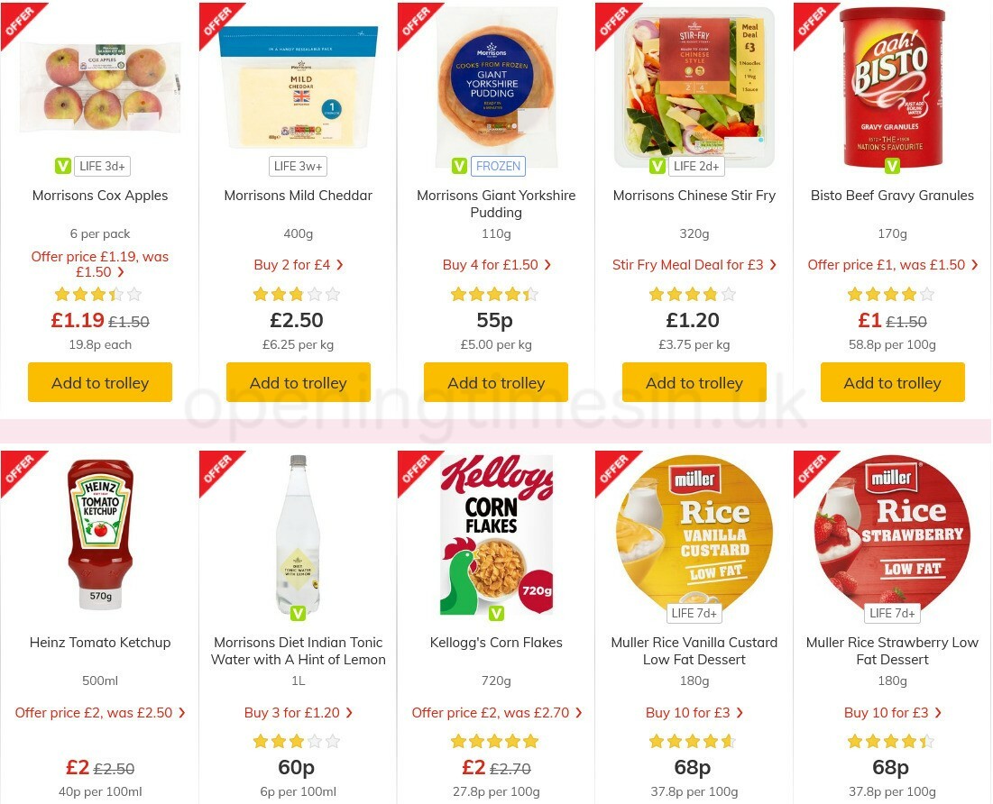 Morrisons Offers from 19 January