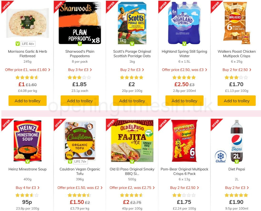 Morrisons Offers from 23 February