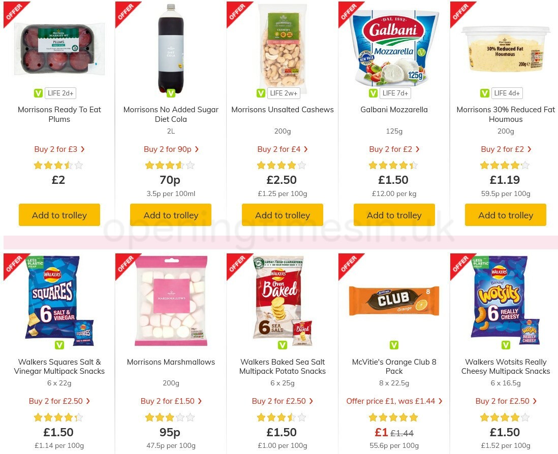 Morrisons Offers from 6 April