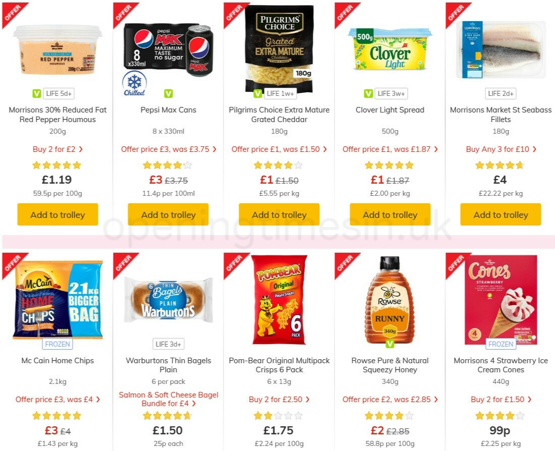 Morrisons Offers from 6 April