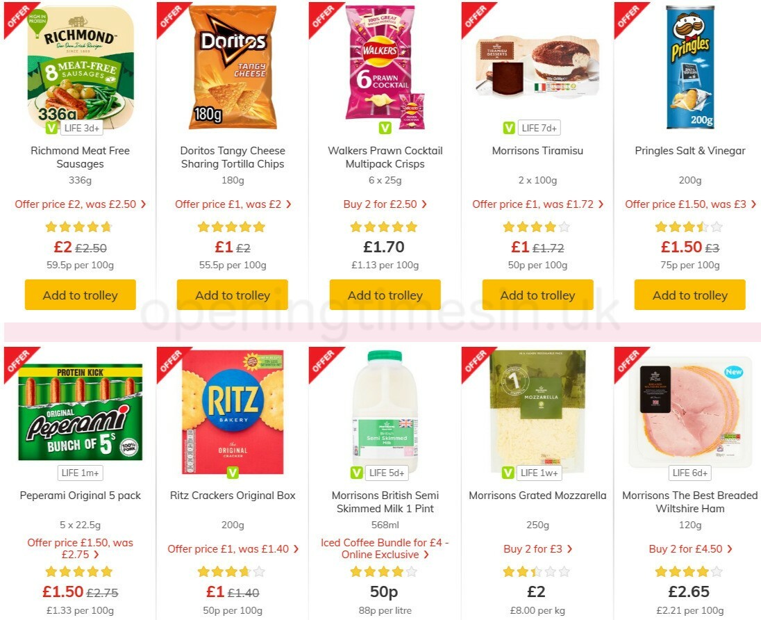 Morrisons Offers from 6 April