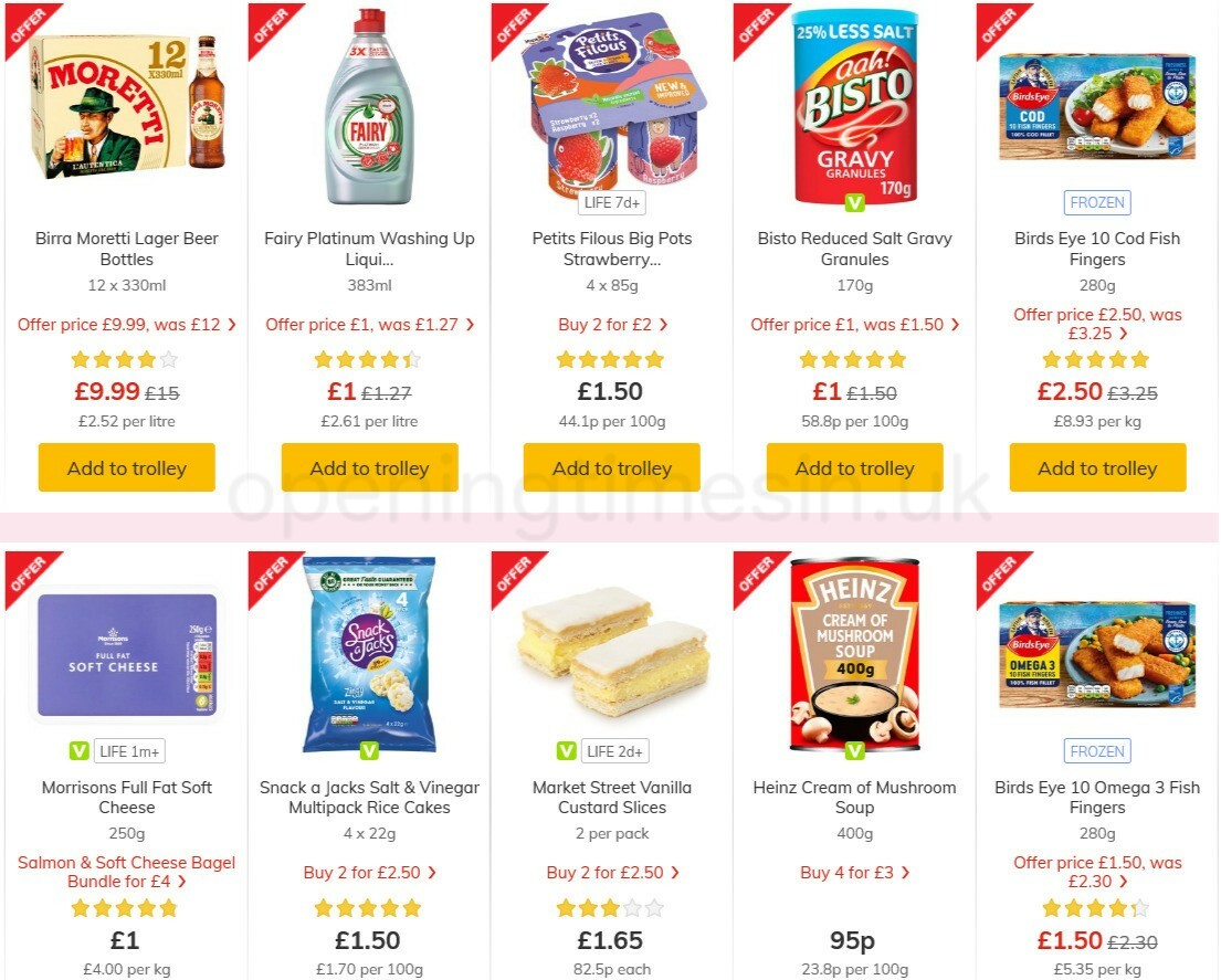 Morrisons Offers from 6 April