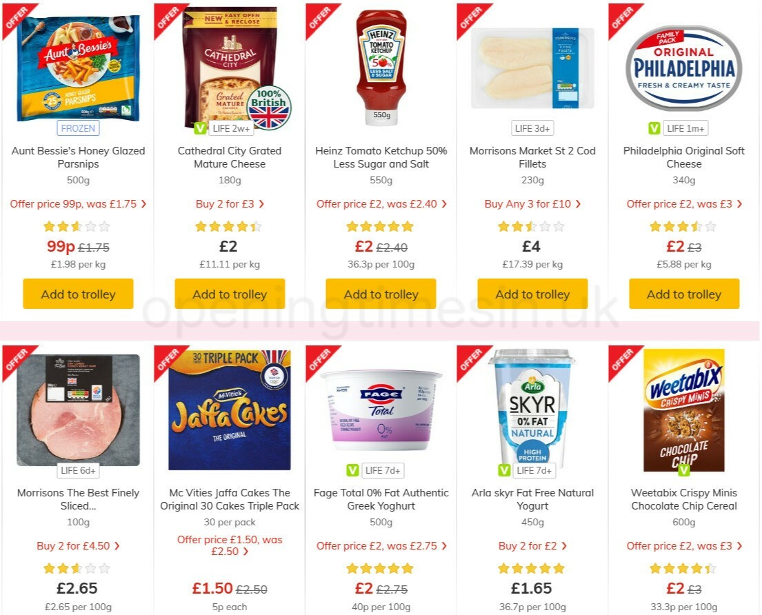 Morrisons Offers from 6 April