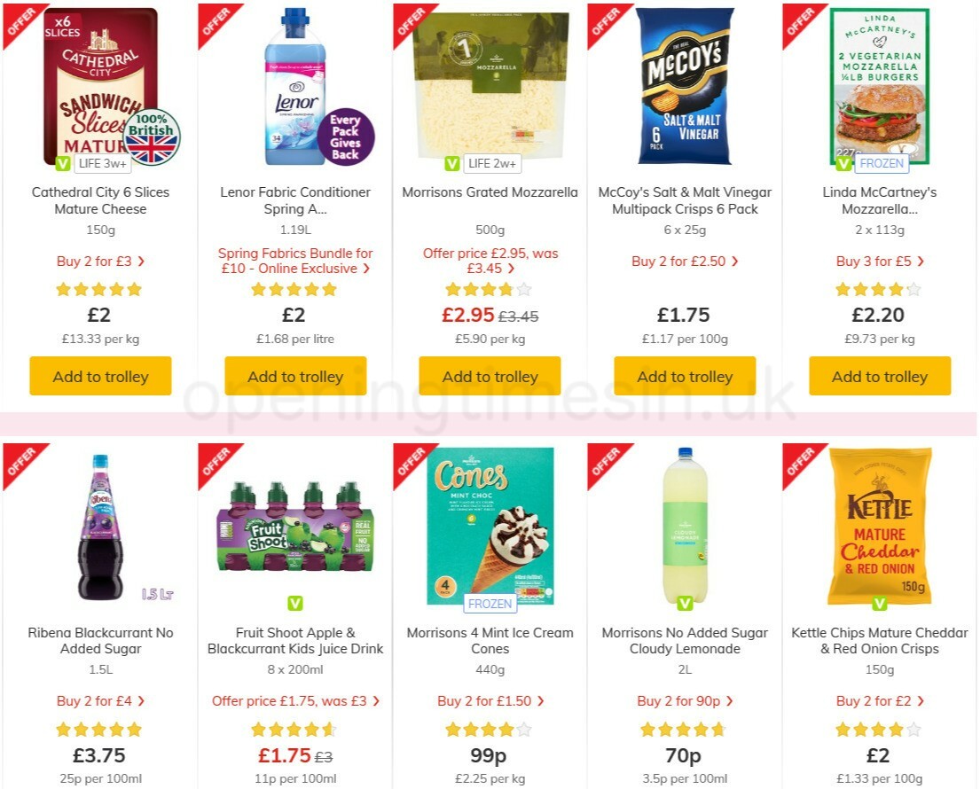 Morrisons Offers from 6 April