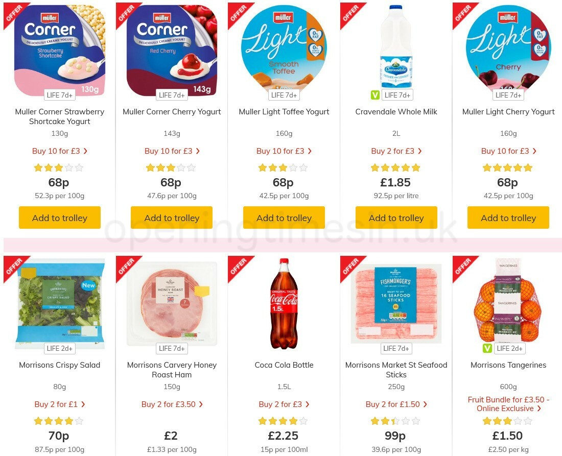 Morrisons Offers from 6 April