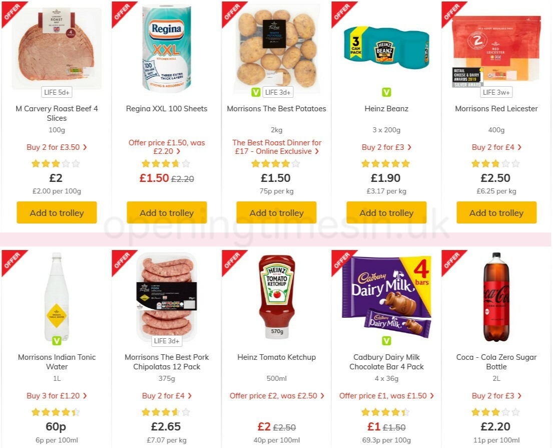 Morrisons Offers from 6 April