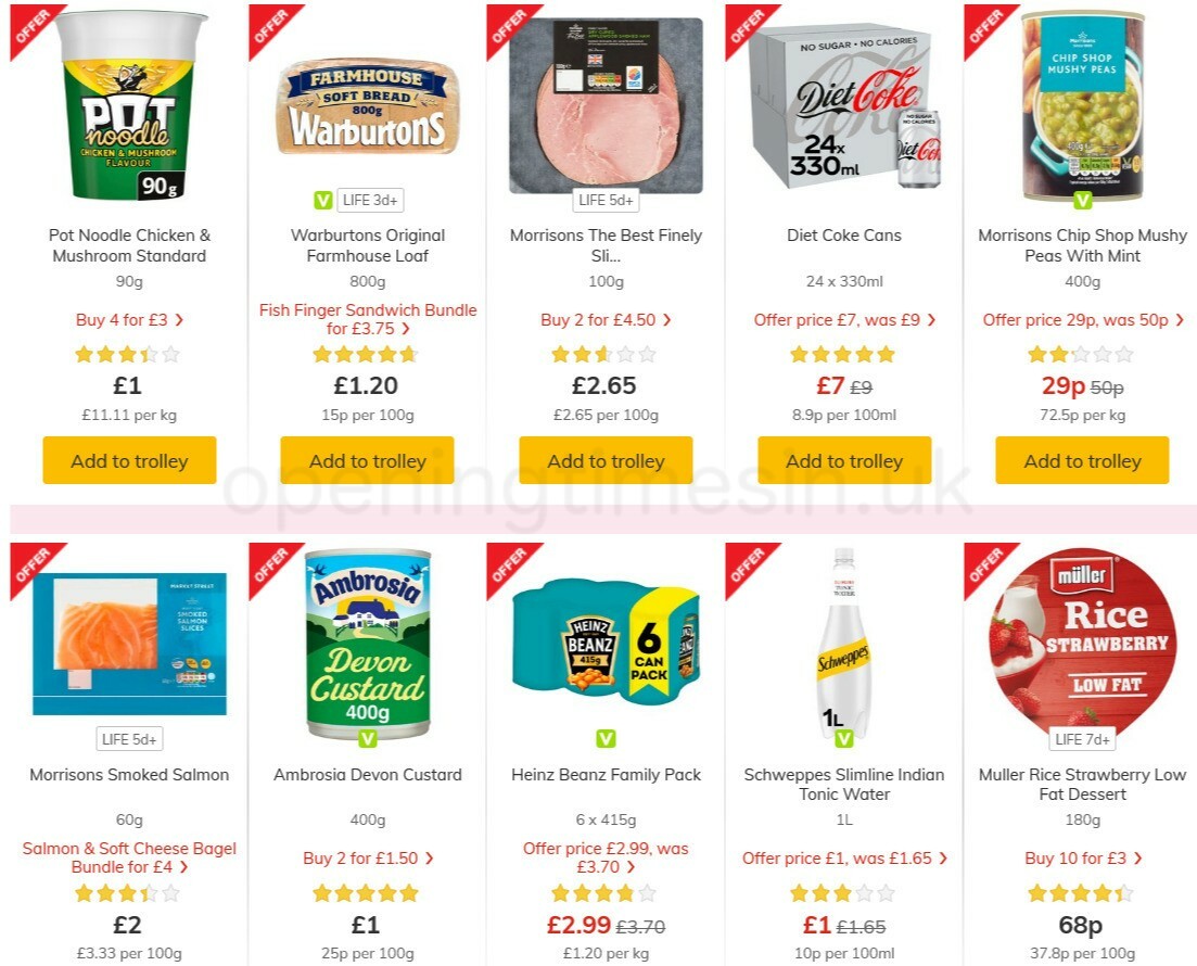 Morrisons Offers from 6 April