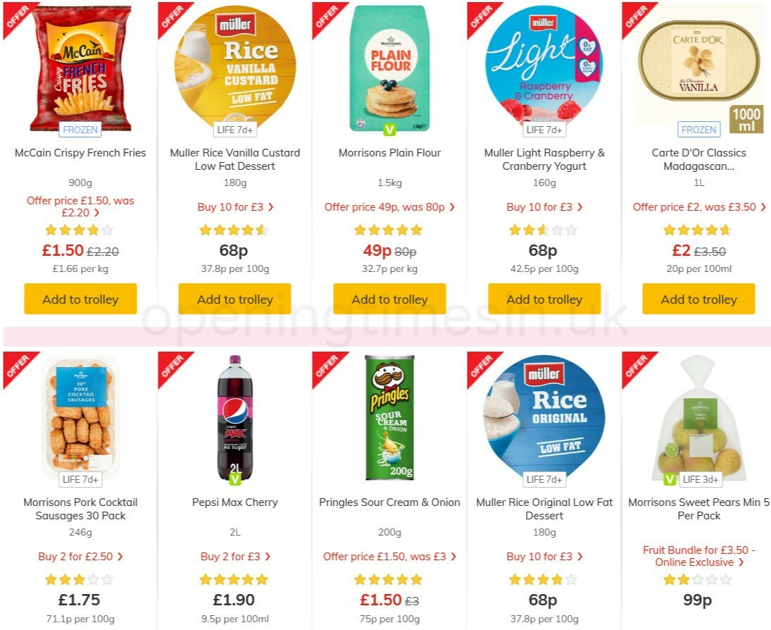 Morrisons Offers from 6 April